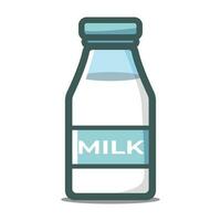 süß Milch Flasche Karikatur Charakter vektor
