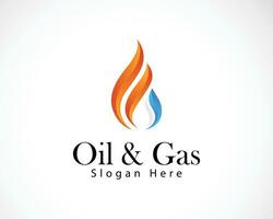 3 d olja och gas logotyp design. färgrik 3 d olja och gas logotyp vektor mall. olja och gas begrepp med 3 d stil design vektor.
