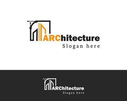 die Architektur Logo kreativ Design Vorlage Zeichen Symbol vektor