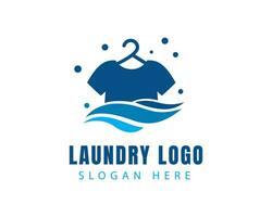 tvätt logotyp kläder logotyp enkel logotyp vektor
