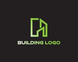 Gebäude Logo kreativ Gebäude Logo Linie Gebäude Logo vektor