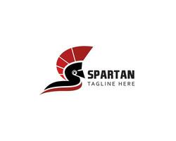 spartansk logotyp huvud spartansk logotyp vektor