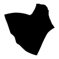misrata distrikt Karta, administrativ division av libyen. vektor illustration.