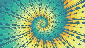 abstrakt spiral spinning virvel kreativ stil bakgrund. vektor