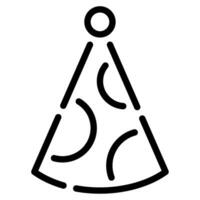 Party Hut Symbol zum uiux, Netz, Anwendung, Infografik, usw vektor