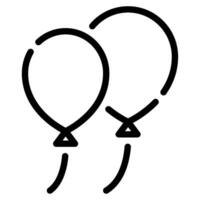 Ballon Symbol zum uiux, Netz, Anwendung, Infografik, usw vektor