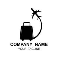Reise Logo Vektor Symbol Illustration Design. Logo geeignet zum Geschäft, Fluggesellschaft Fahrkarte Agenten und Ferien
