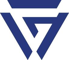Einzigartiges G-Logo vektor