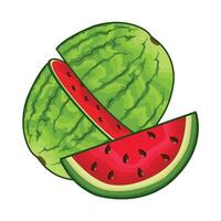 Illustration von Wassermelone vektor