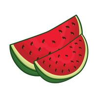Illustration von Wassermelone vektor