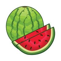 Illustration von Wassermelone vektor