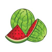 illustration av vattenmelon vektor