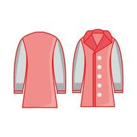 Mantel Jacke Illustration vektor