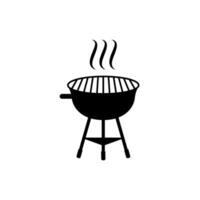 Grill Symbol Vektor. Grill Illustration unterzeichnen. Picknick Symbol oder Logo. vektor