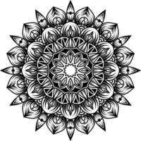 Mandala Hintergrund Ornament Dekoration vektor