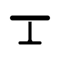 Tabelle Symbol Vektor Design Vorlage