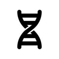 DNA-Symbol-Vektor-Design-Vorlage vektor