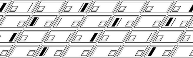 abstrakter Hintergrund mit verschiedenen geometrischen Formen - Illustration vektor