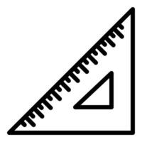 Lineale Symbol oder Logo Illustration Gliederung schwarz Stil vektor