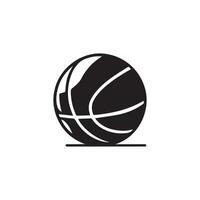 Basketball Symbol perfekt zum Logos, Statistiken und Infografiken. vektor