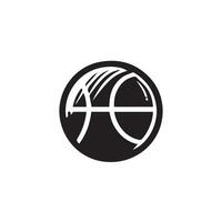 Basketball Symbol perfekt zum Logos, Statistiken und Infografiken. vektor