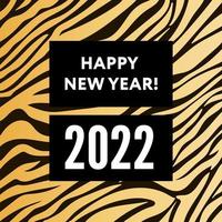 Frohes chinesisches neues Jahr 2022. vektor
