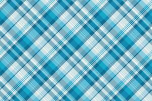 konzeptionelle Muster nahtlos Textur, Jahrgang Tartan Plaid Vektor. kompliziert Hintergrund Textil- Stoff prüfen im cyan und Licht Farben. vektor