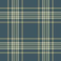 Textur nahtlos Stoff von Vektor prüfen Muster mit ein Textil- Plaid Hintergrund Schottenstoff.