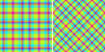 kolla upp textil- tyg av tartan sömlös bakgrund med en textur mönster pläd vektor. vektor