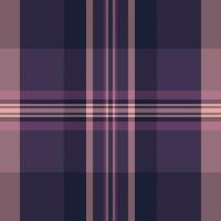 Tartan Plaid prüfen von Muster Textil- Vektor mit ein Textur Hintergrund nahtlos Stoff.