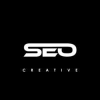 SEO Brief Initiale Logo Design Vorlage Vektor Illustration
