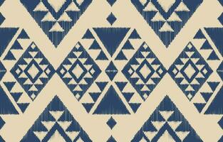 ethnisch abstrakt Ikat Kunst. aztekisch Ornament drucken. geometrisch ethnisch Muster nahtlos Farbe orientalisch. Design zum Hintergrund ,Vorhang, Teppich, Hintergrund, Kleidung, Verpackung, Batik, Vektor Illustration.