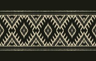 ethnisch abstrakt Ikat Kunst. aztekisch Ornament drucken. geometrisch ethnisch Muster nahtlos Farbe orientalisch. Design zum Hintergrund ,Vorhang, Teppich, Hintergrund, Kleidung, Verpackung, Batik, Vektor Illustration.