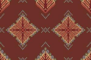 ikat stam- indisk sömlös mönster. etnisk aztec tyg matta mandala prydnad inföding boho sparre textil.geometrisk afrikansk amerikan orientalisk traditionella vektor illustrationer. broderi stil