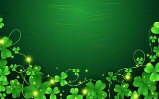 st patrick's day hintergrund vektor