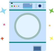 waschen Waschen Maschine Vektor Illustration