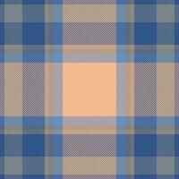 pläd kolla upp mönster. sömlös tyg textur. tartan textil- skriva ut. vektor