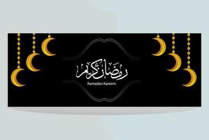 Ramadan Banner Design Vorlagen vektor