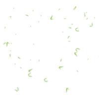 vektor firande konfetti och grön band bakgrund