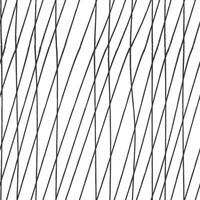Schraffur chaotisch Linien nahtlos Muster. Textur gemacht im Hand gezeichnet Bleistift Stil. vektor