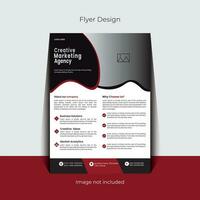 abstrakt Vektor modern Flyer Design Vorlagen