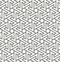 nahtlos abstrakt geometrisch Muster im ein modern Stil vektor