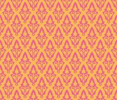 Zier Blumen- nahtlos Muster. Zuhause Dekor Hintergrund, Barock Blumen- Muster. vektor
