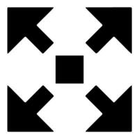 Vollbild Vektor Symbol