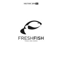 Fisch Logo Vorlage geeignet zum Unternehmen und Produkt Namen.. vektor