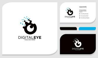 Auge Logo Vektor Vorlage, kreativ Auge Logo Design und Geschäft Karte.