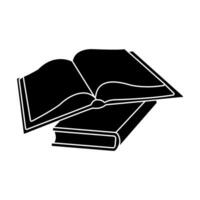 Bücher Symbol Vektor. Bibliothek Illustration unterzeichnen. Archiv Symbol. Lehrbücher Logo. vektor
