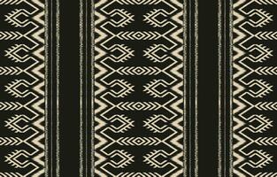 ethnisch abstrakt Ikat Kunst. aztekisch Ornament drucken. geometrisch ethnisch Muster nahtlos Farbe orientalisch. Design zum Hintergrund ,Vorhang, Teppich, Hintergrund, Kleidung, Verpackung, Batik, Vektor Illustration.