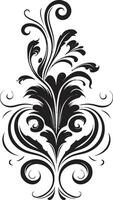 Eleganz im blühen Vektor Logo Design künstlerisch dekorativ gedeihen Logo Symbol