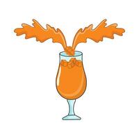 Mango Saft Illustration vektor